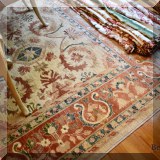 DR03. Ushak Pakistani rug. 9'10” x 13'6” 